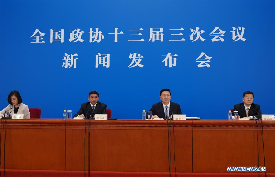 (TWO SESSIONS)CHINA-BEIJING-CPPCC-PRESS CONFERENCE (CN)